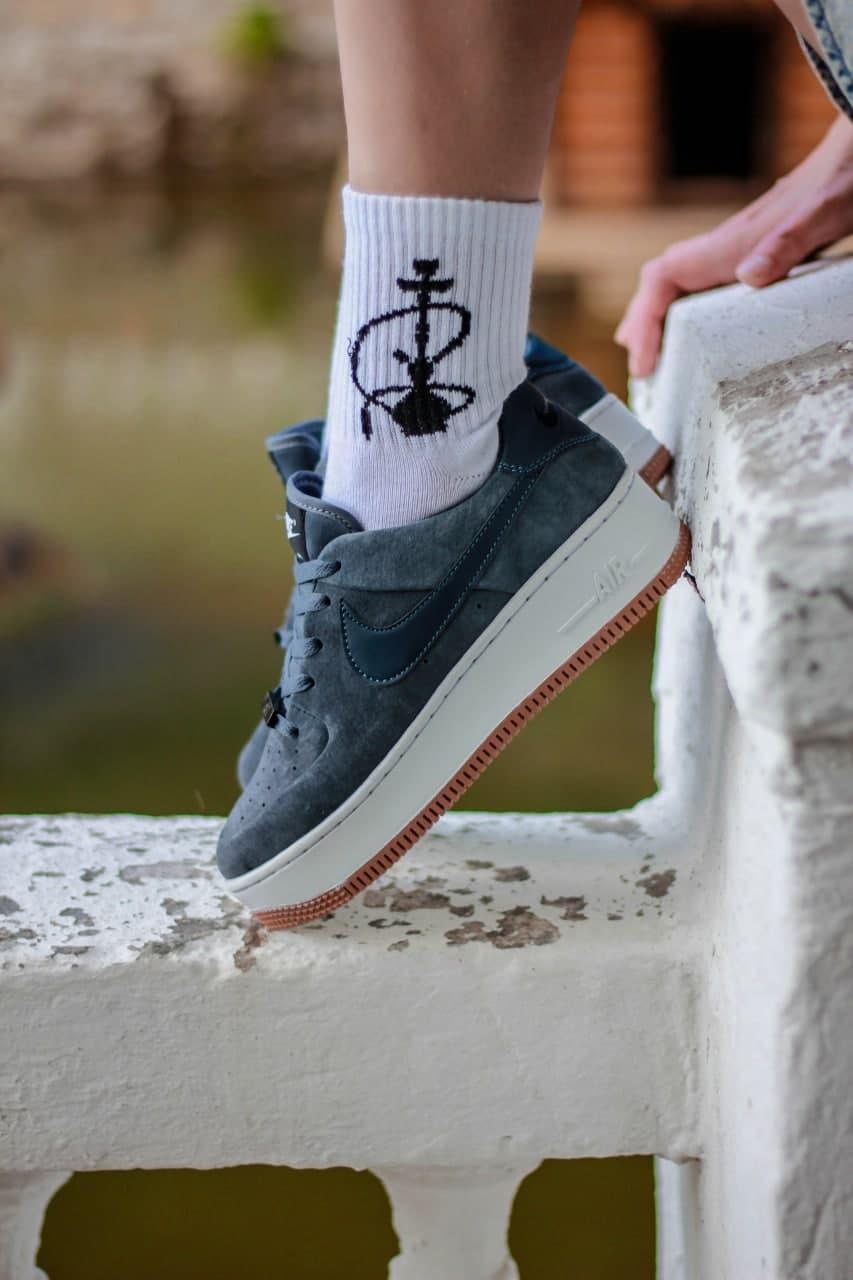 Nike Air Force 1 Sage Grey White