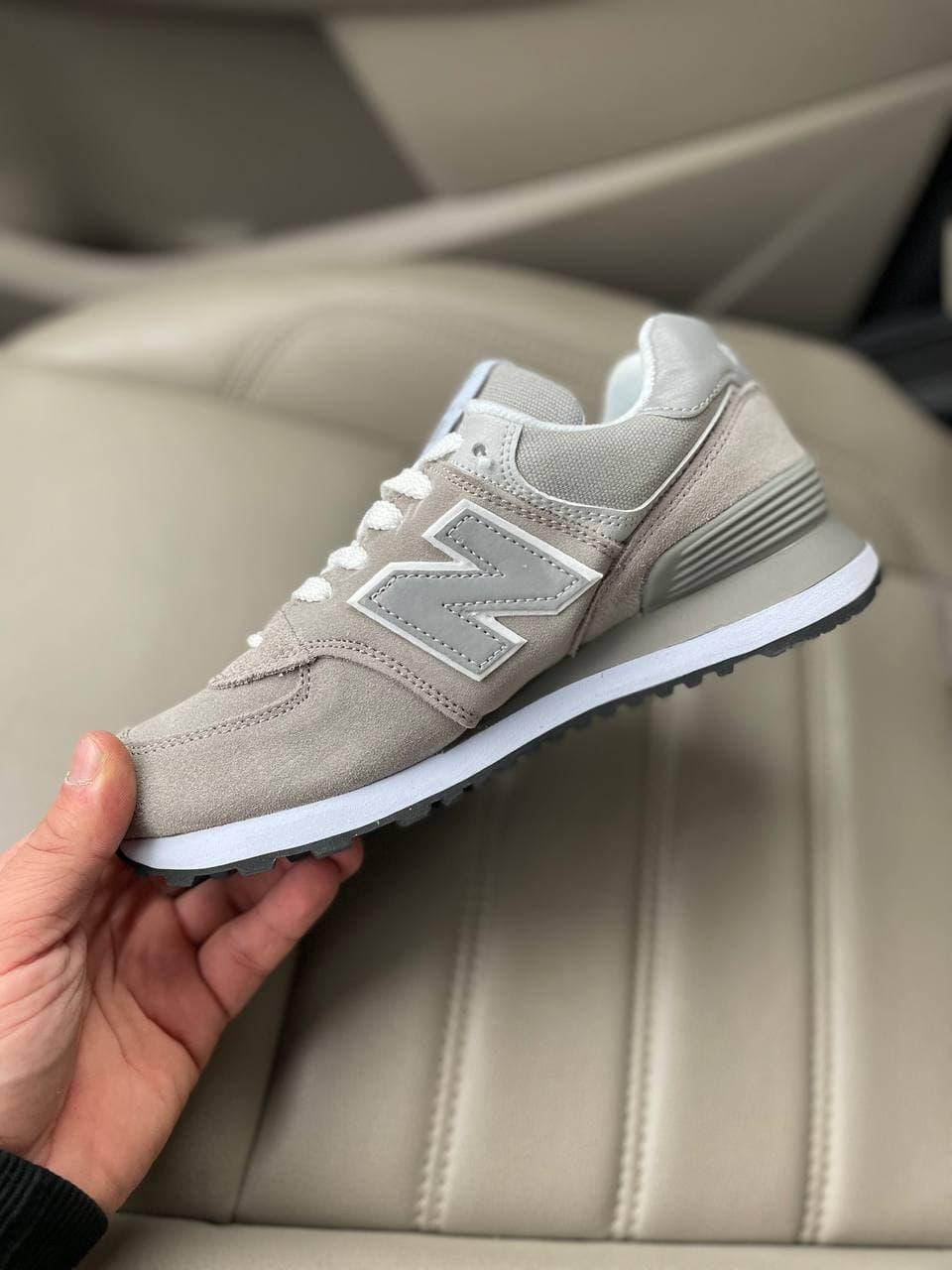 New Balance 574 Grey White Black 3