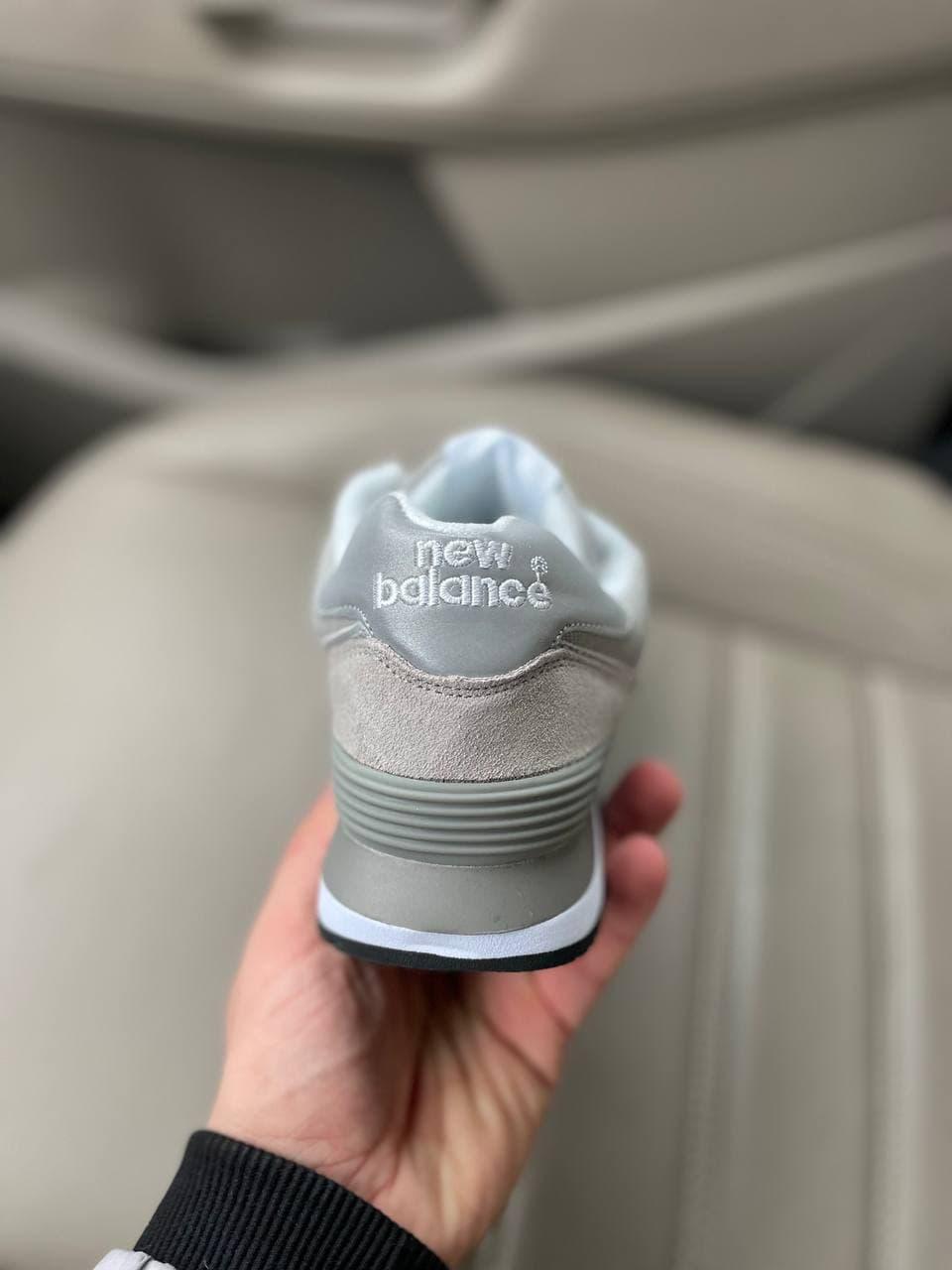 New Balance 574 Grey White Black 3