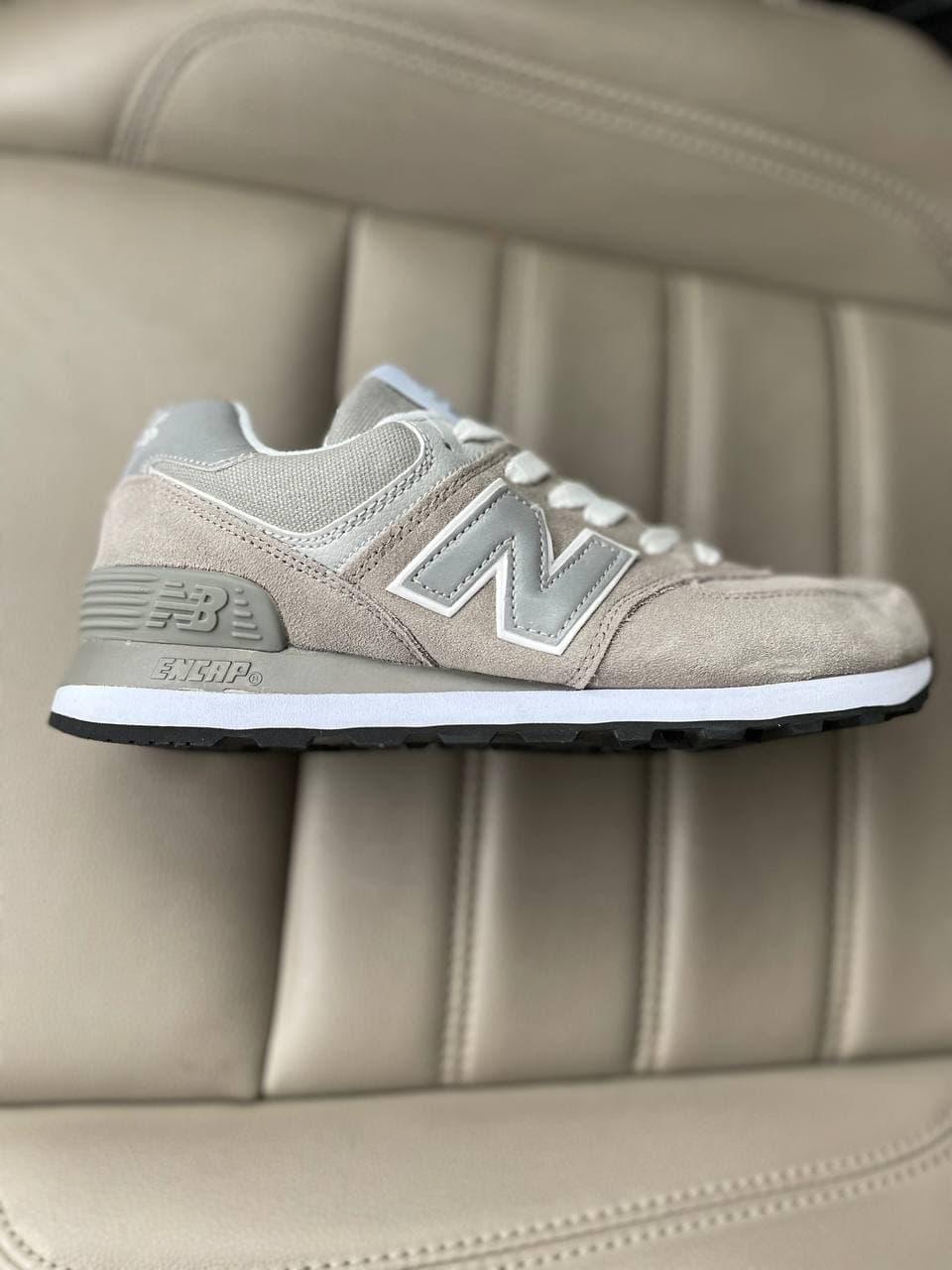 New Balance 574 Grey White Black 3