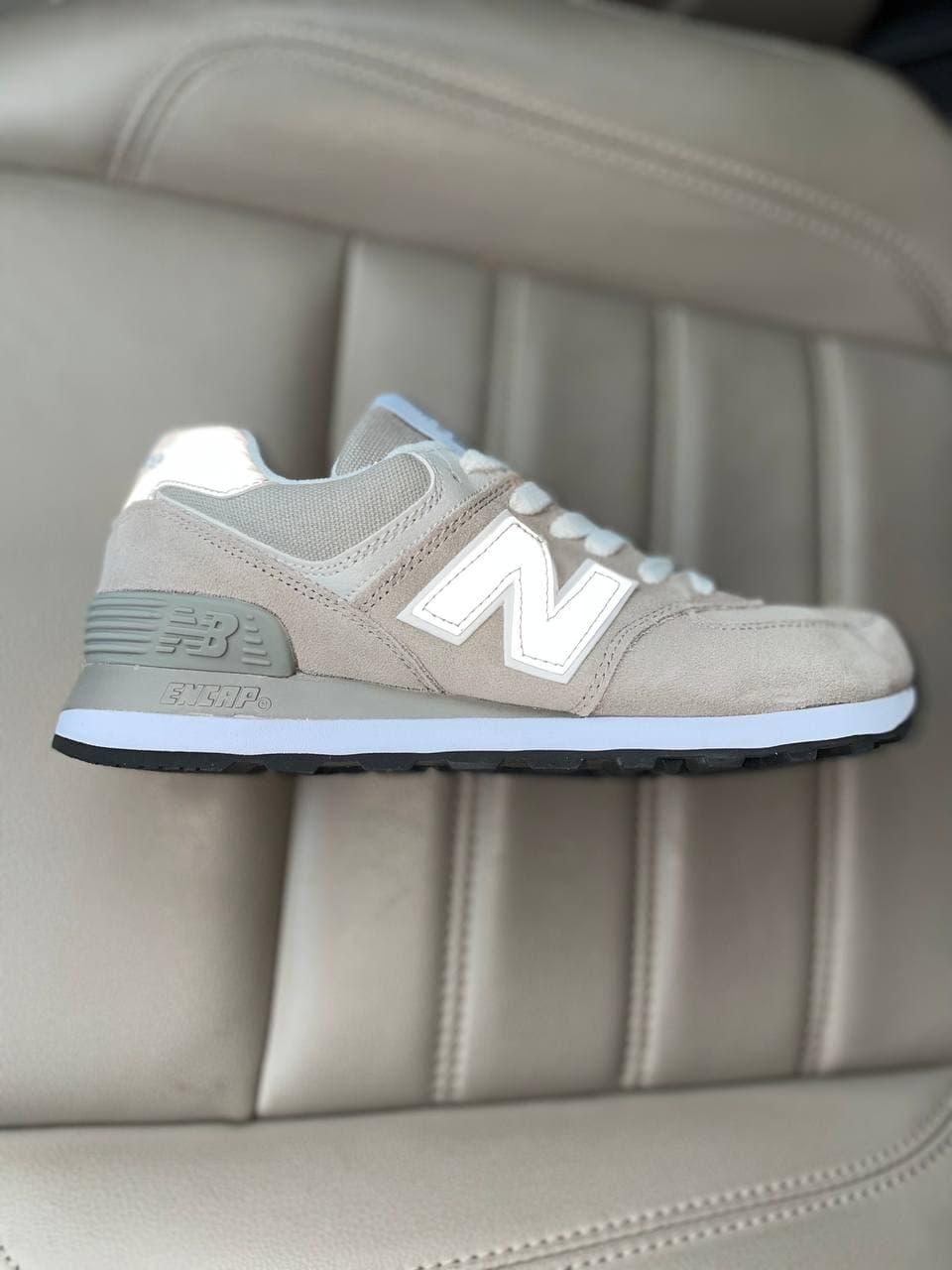 New Balance 574 Grey White Black 3