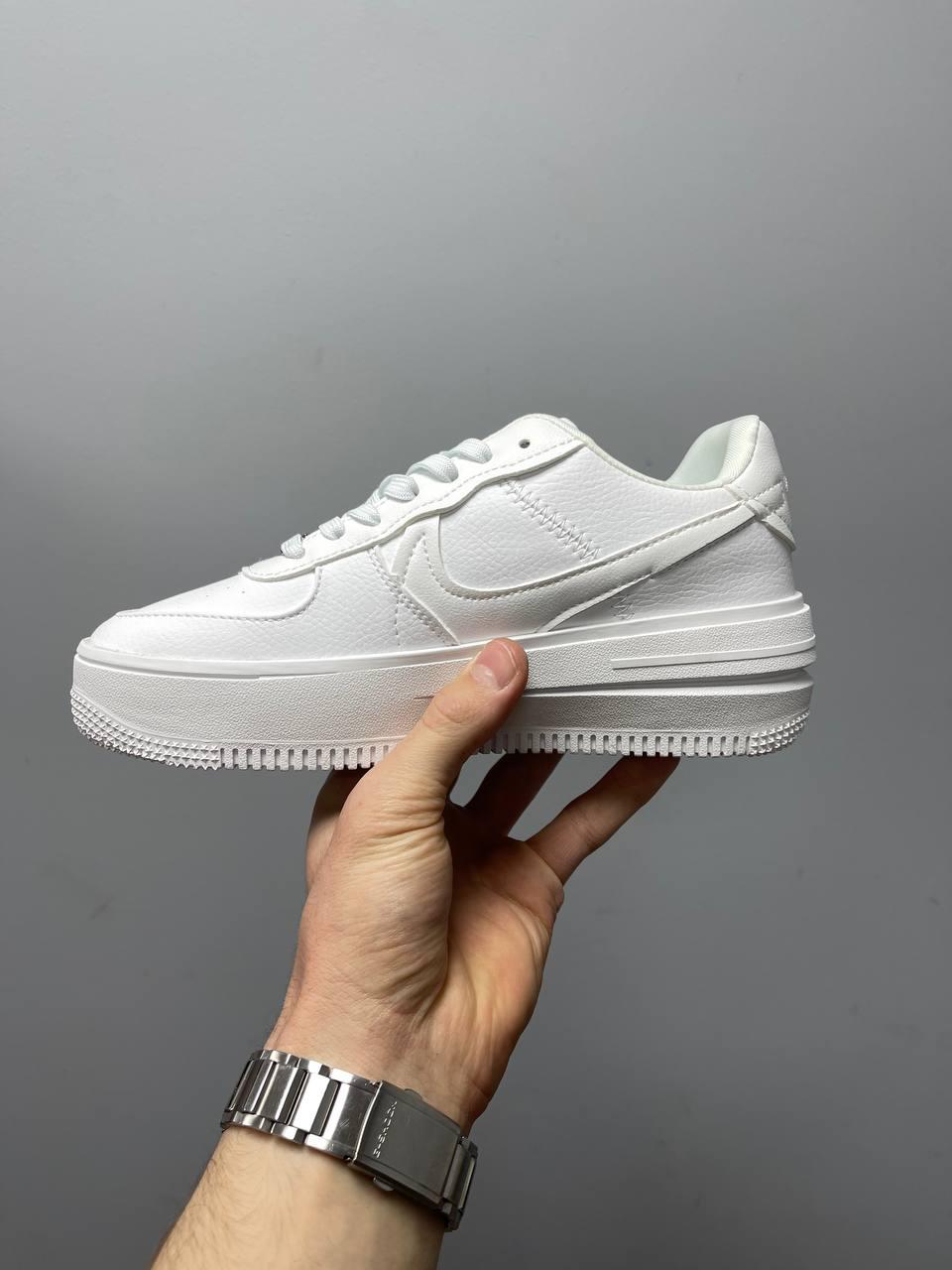 Nike Air Force 1 PLT.AF.ORM Full White