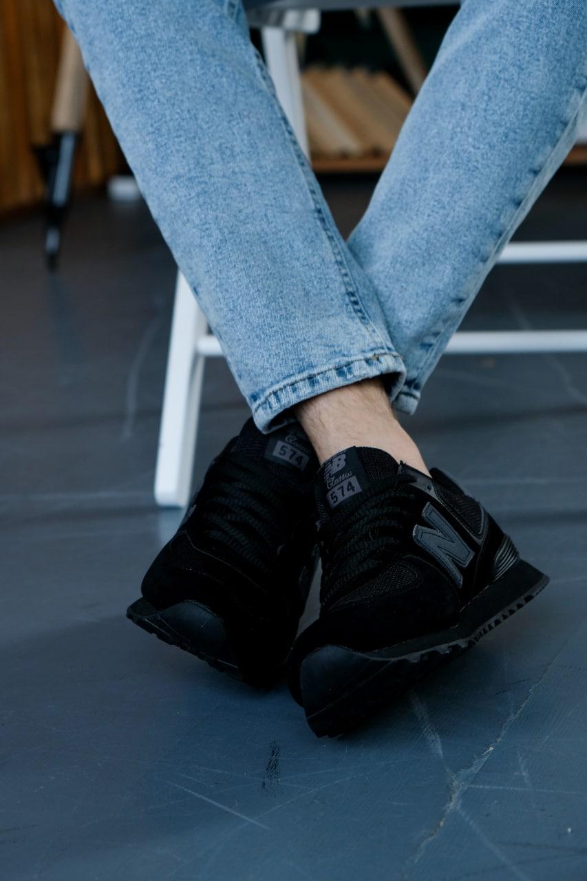 New Balance 574 Full Black 2
