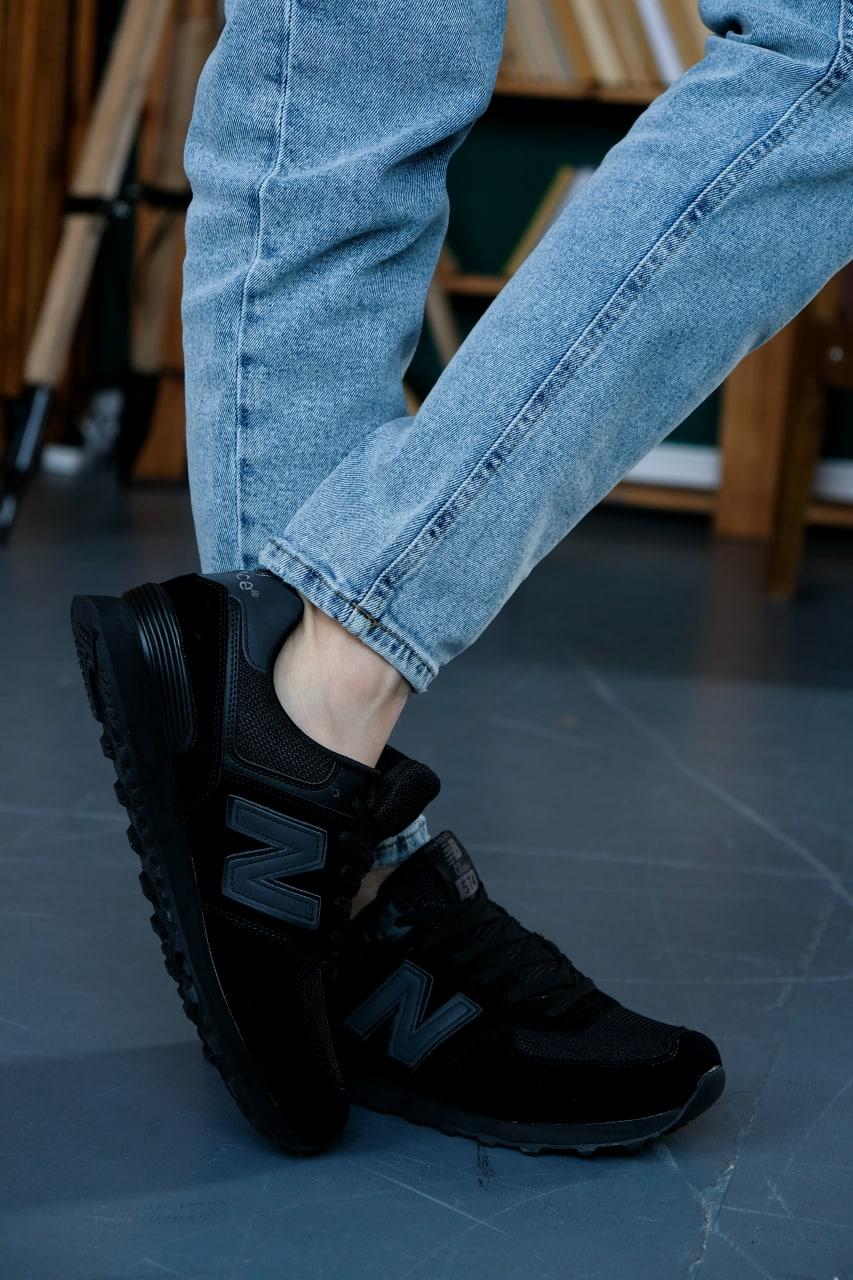 New Balance 574 Full Black 2