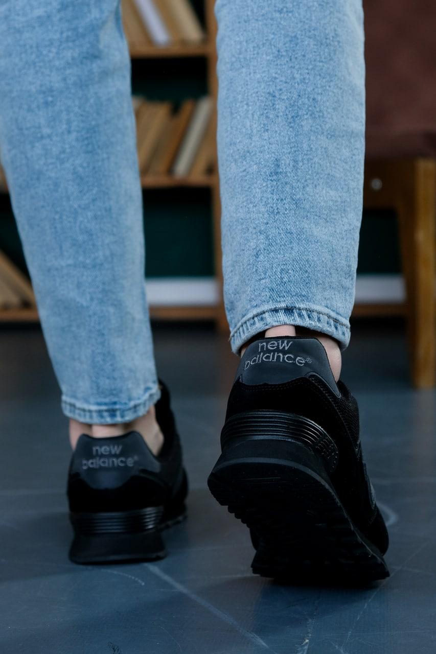 New Balance 574 Full Black 2
