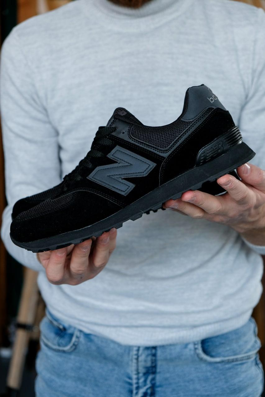 New Balance 574 Full Black 2