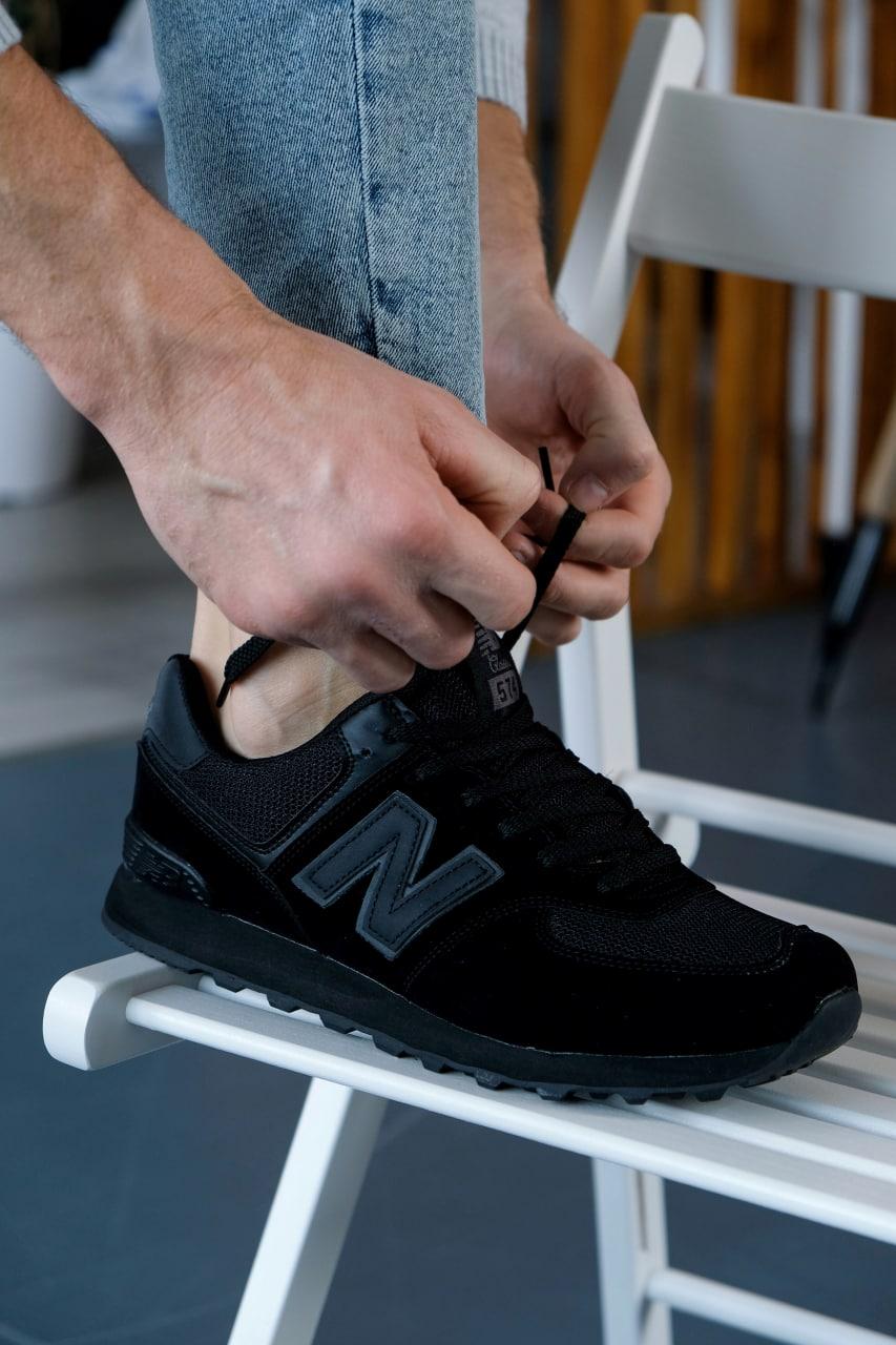 New Balance 574 Full Black 2