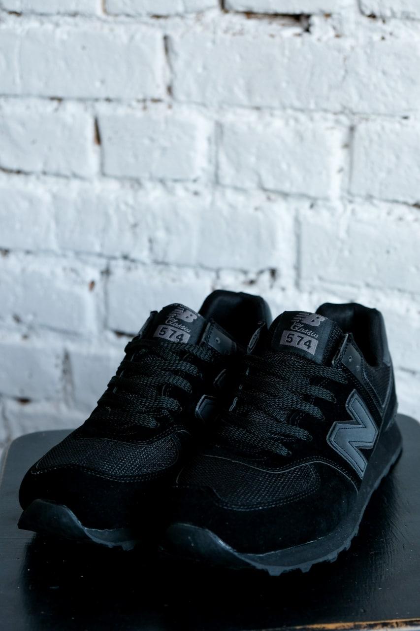 New Balance 574 Full Black 2