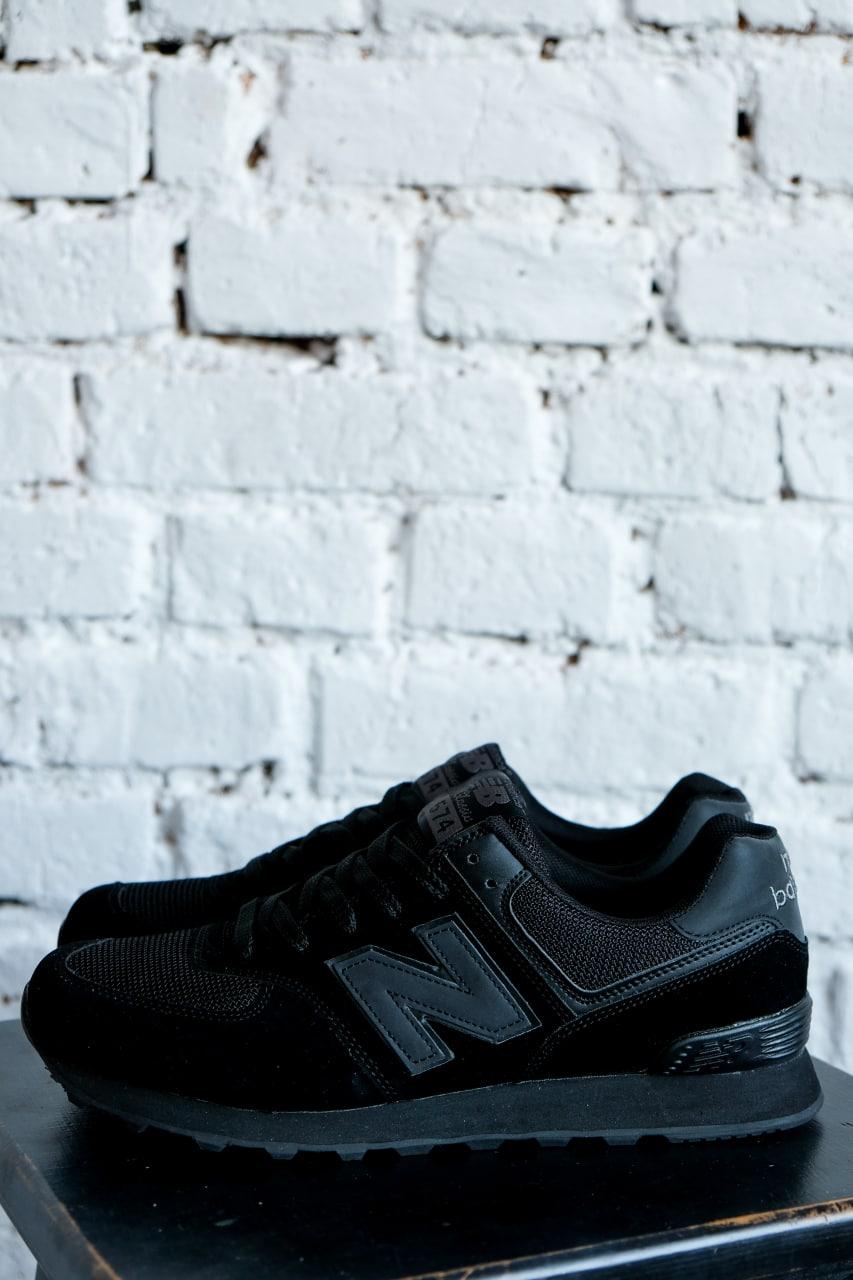 New Balance 574 Full Black 2