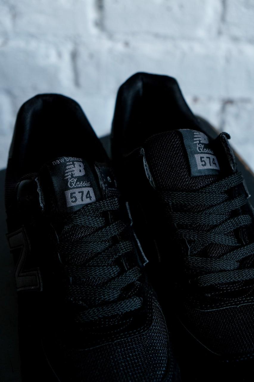 New Balance 574 Full Black 2