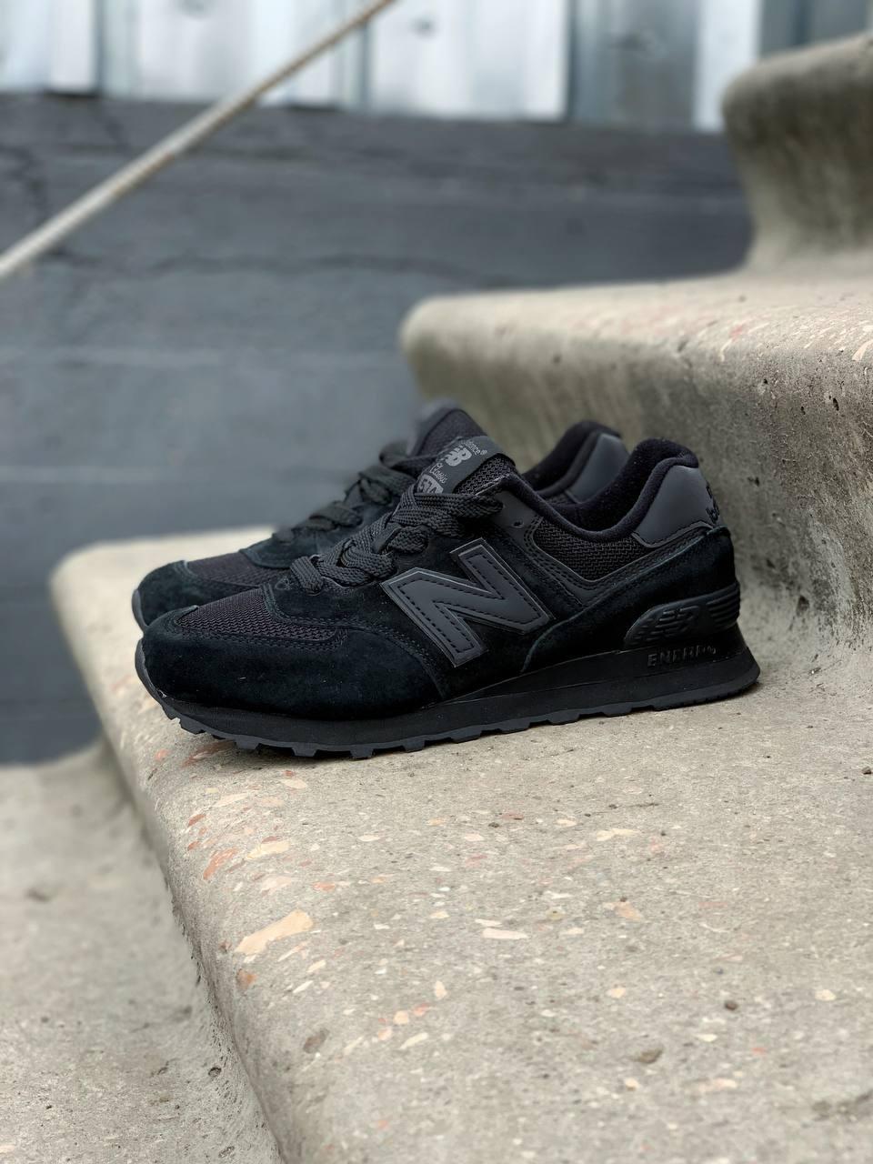 New Balance 574 Full Black 2