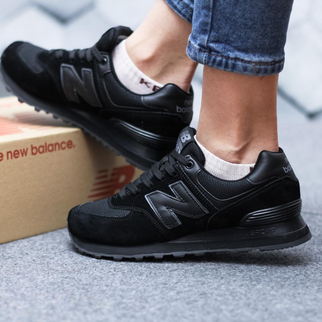 New Balance 574 Full Black 2