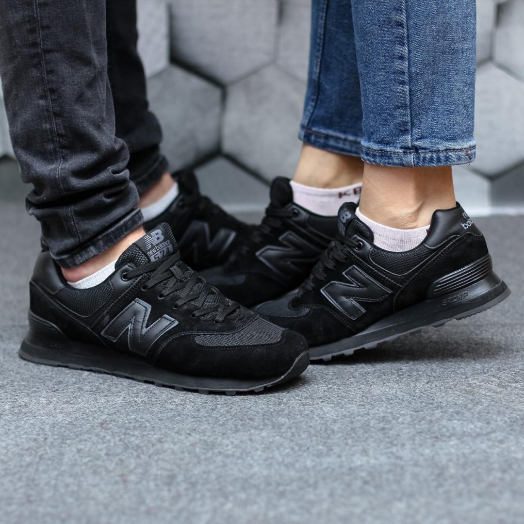 New Balance 574 Full Black 2