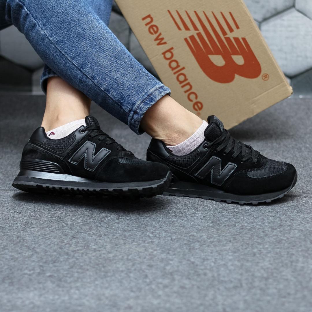New Balance 574 Full Black 2