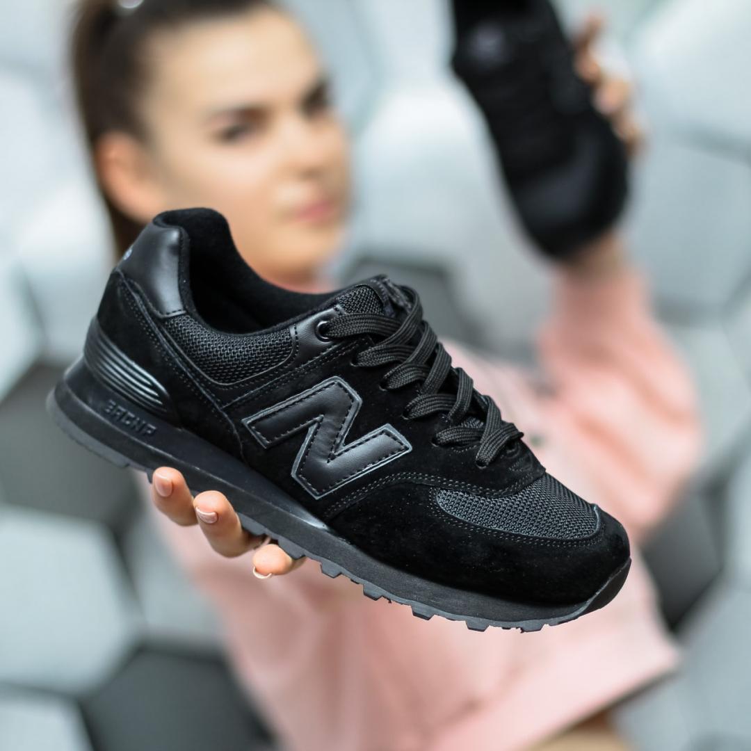New Balance 574 Full Black 2