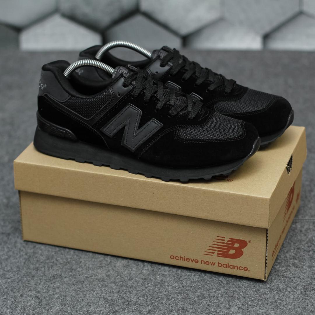 New Balance 574 Full Black 2