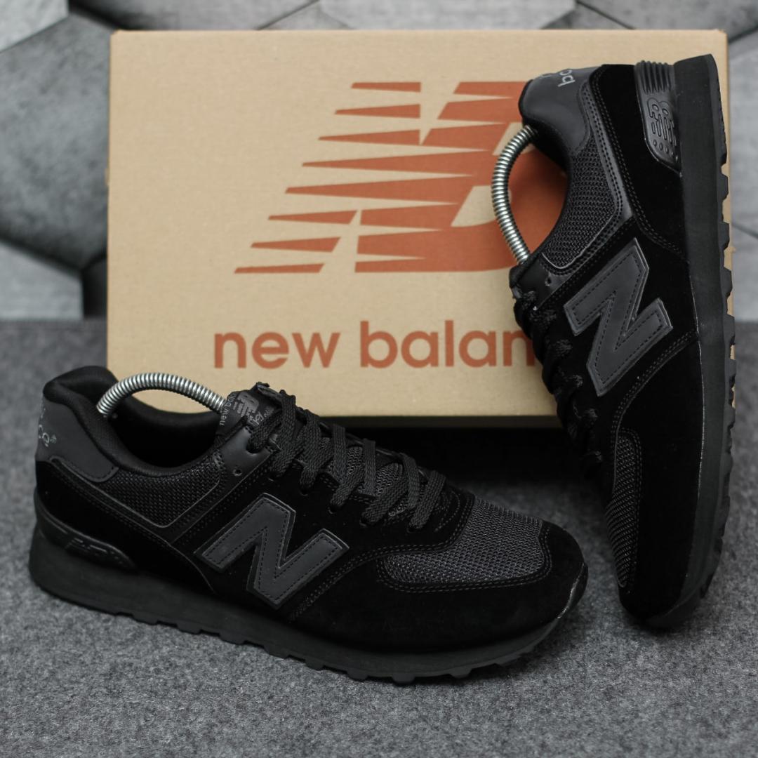 New Balance 574 Full Black 2