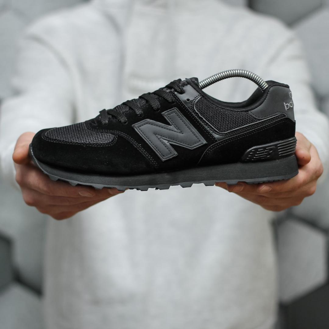 New Balance 574 Full Black 2