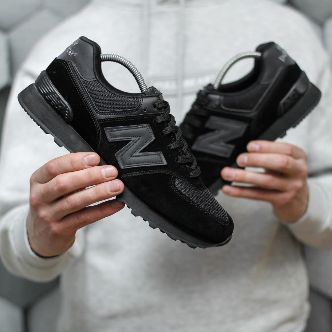 New Balance 574 Full Black 2