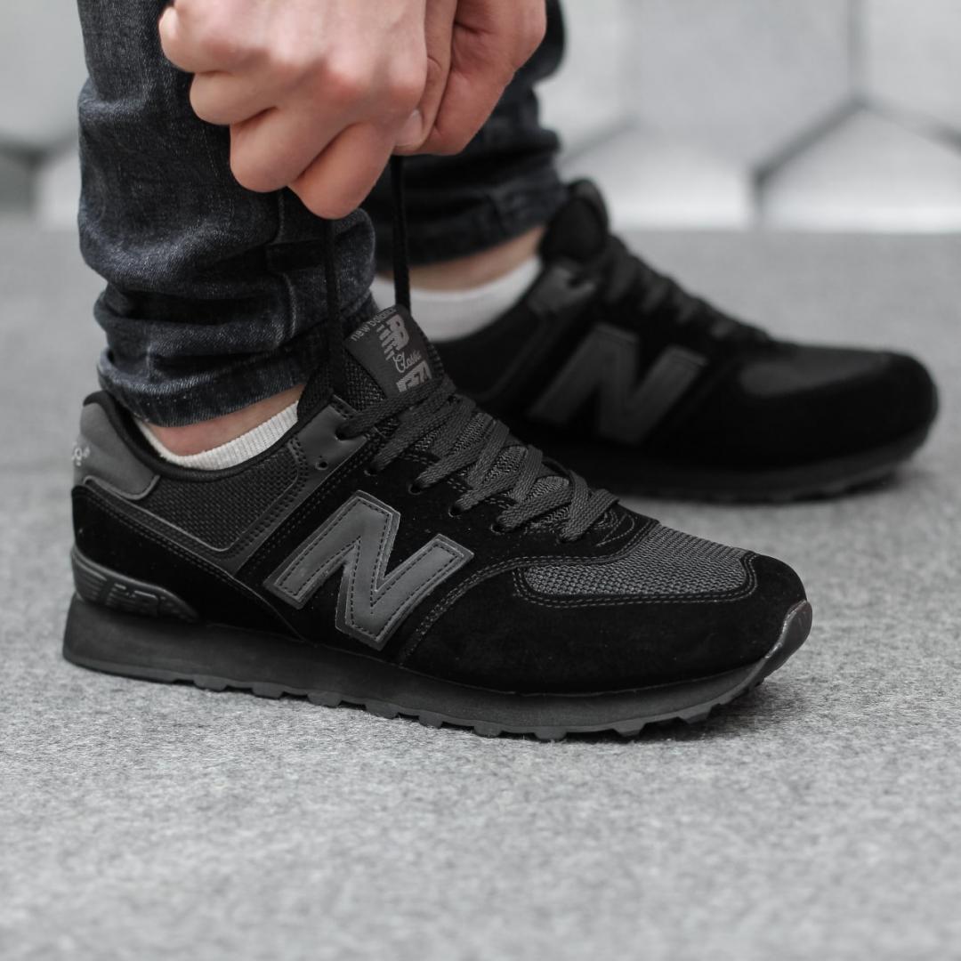 New Balance 574 Full Black 2