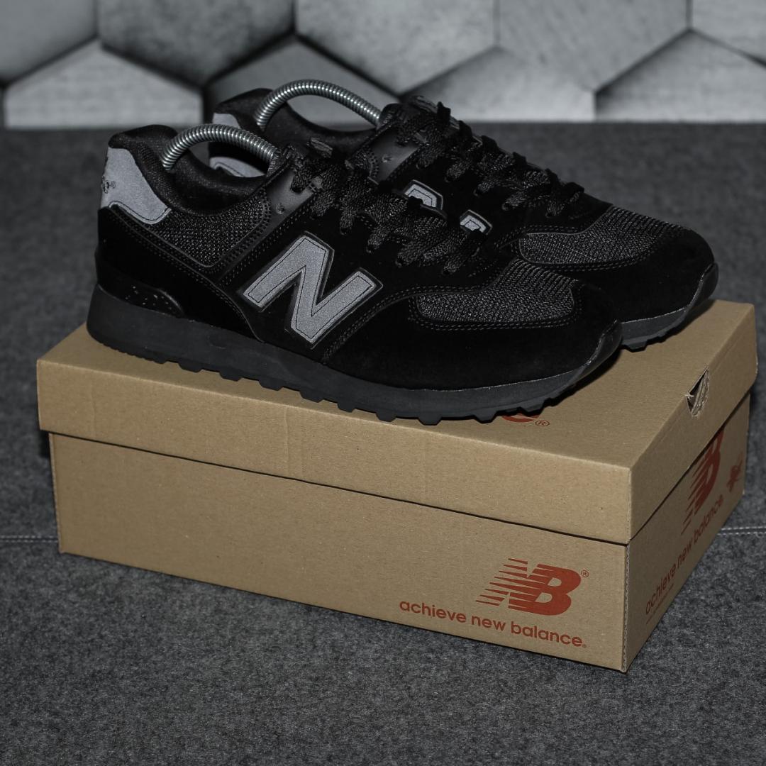 New Balance 574 Full Black 2