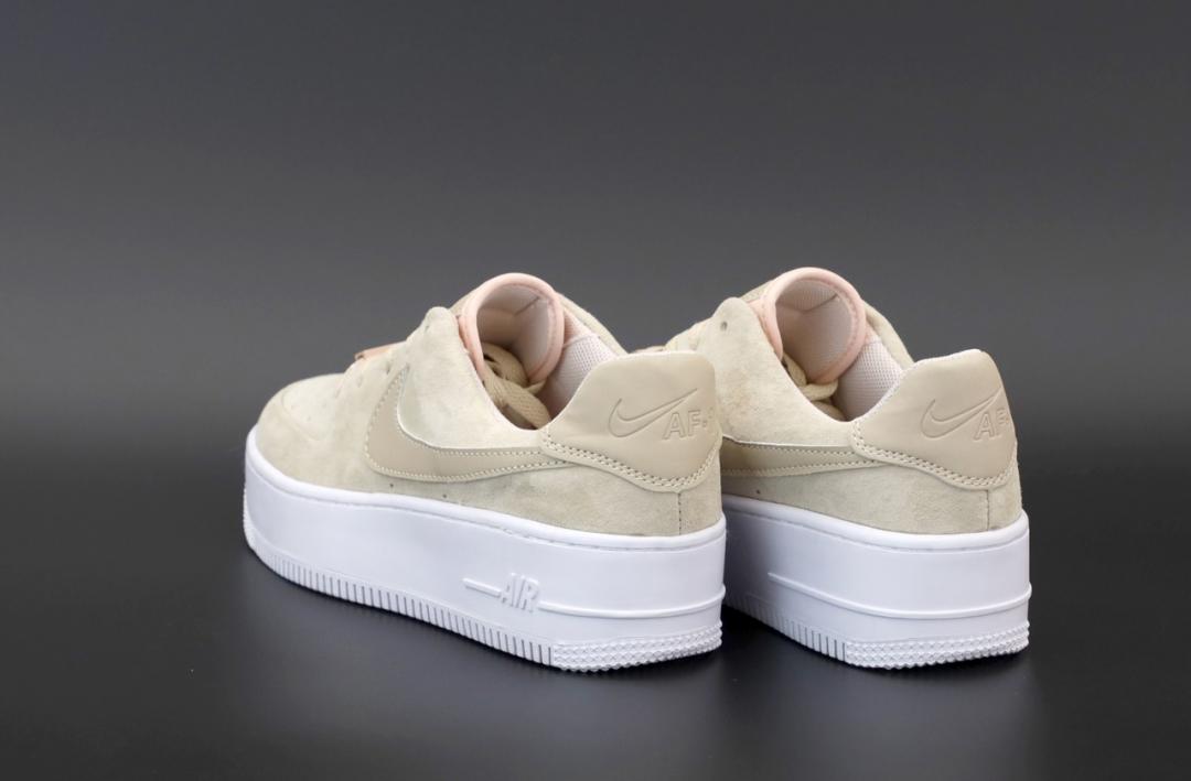 Nike Air Force 1 Sage Beige White