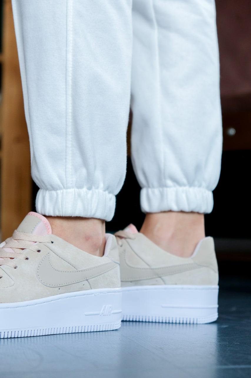 Nike Air Force 1 Sage Beige White