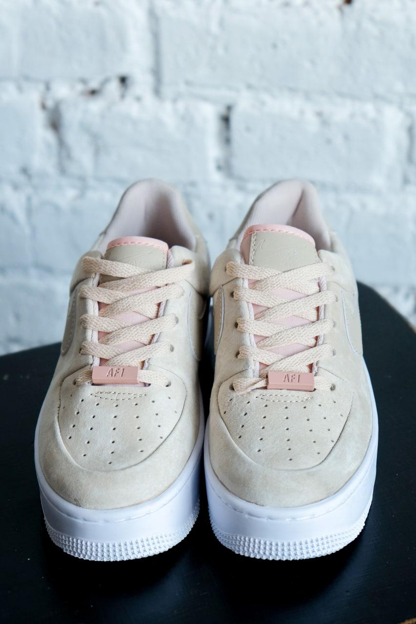 Nike Air Force 1 Sage Beige White