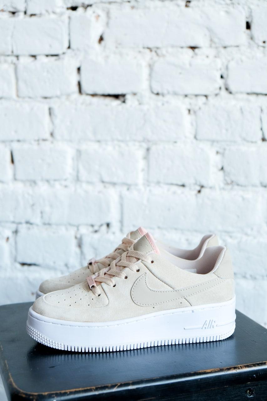 Nike Air Force 1 Sage Beige White