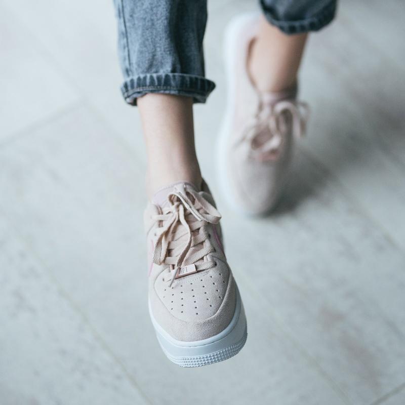 Nike Air Force 1 Sage Pink White 2