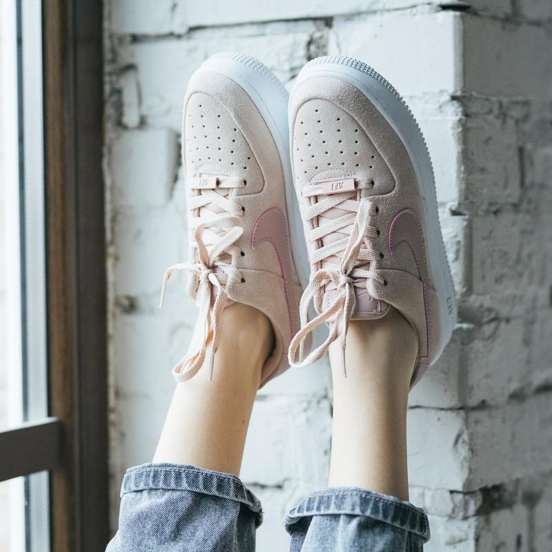 Nike Air Force 1 Sage Pink White 2