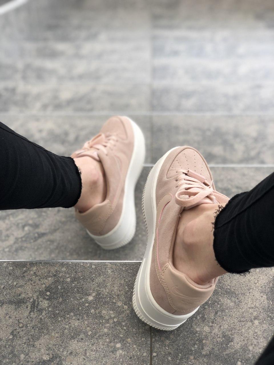 Nike Air Force 1 Sage Pink White 2