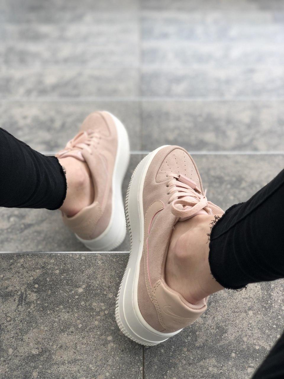 Nike Air Force 1 Sage Pink White 2