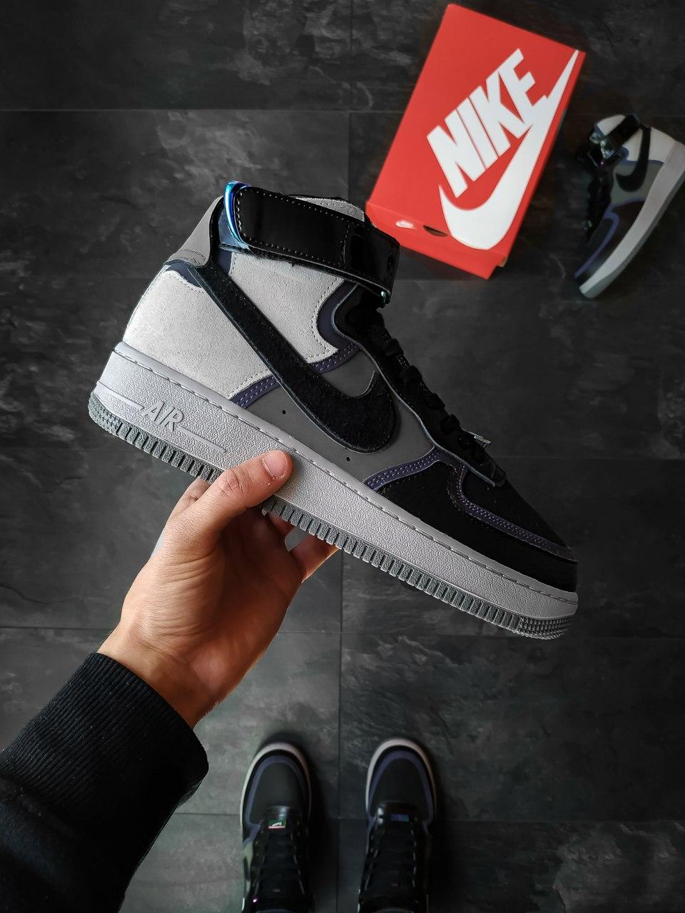 Nike Air Force 1 High Black Grey
