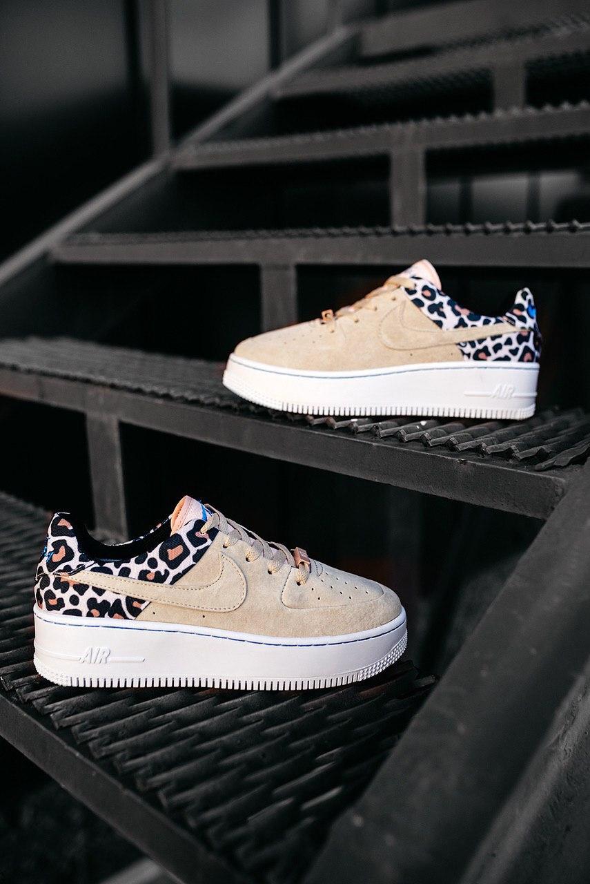 Nike Air Force 1 Sage Premium Leopard