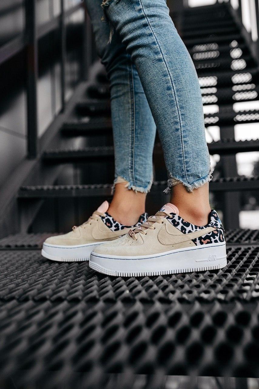 Nike Air Force 1 Sage Premium Leopard