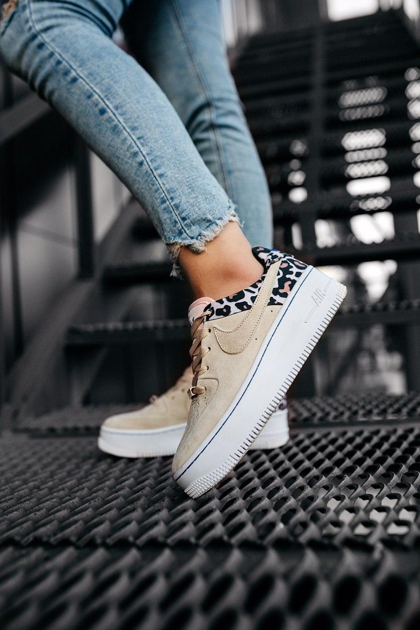 Nike Air Force 1 Sage Premium Leopard