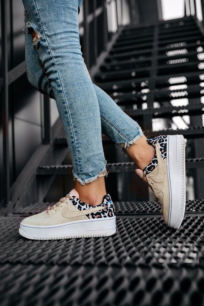Nike Air Force 1 Sage Premium Leopard
