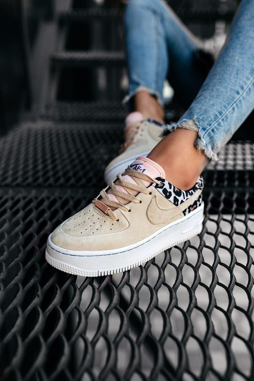Nike Air Force 1 Sage Premium Leopard