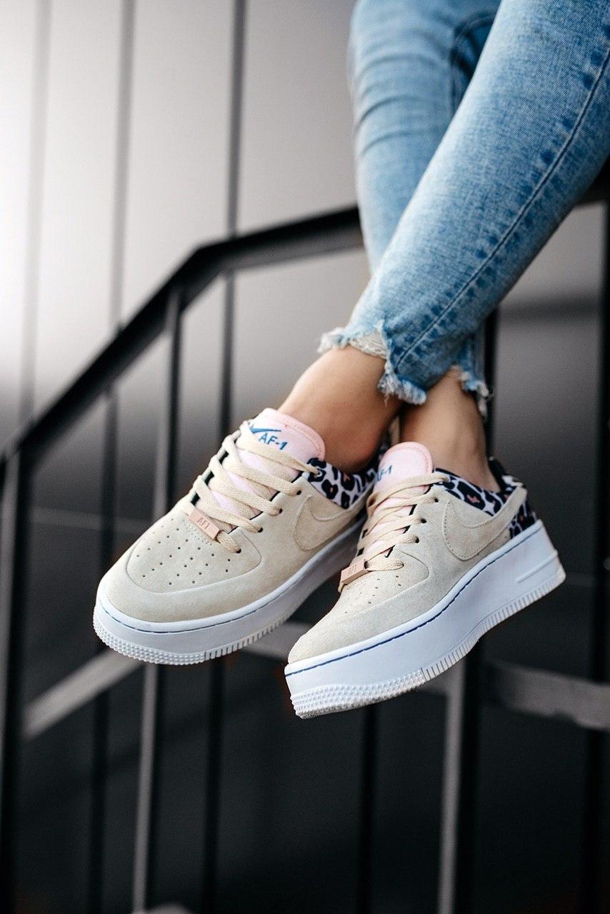 Nike Air Force 1 Sage Premium Leopard