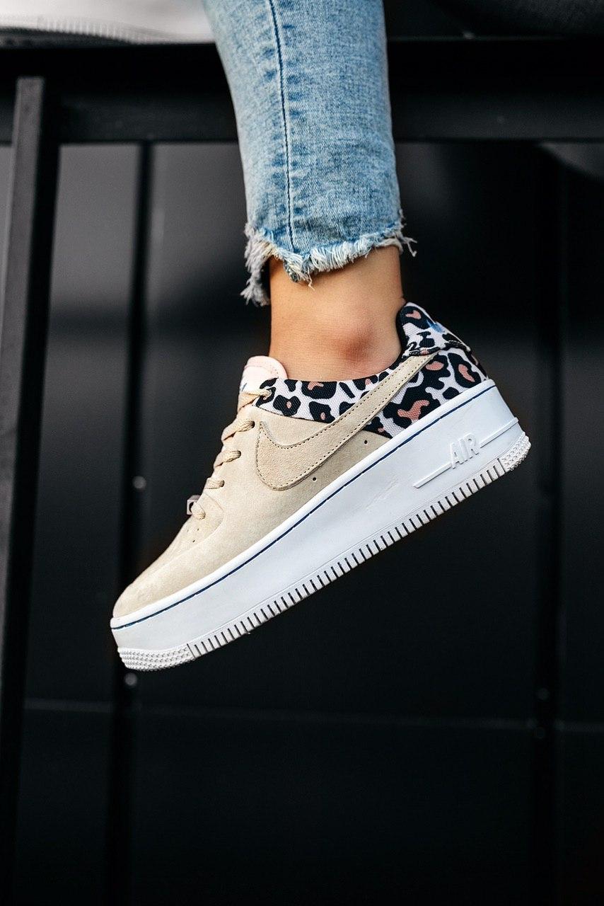 Nike Air Force 1 Sage Premium Leopard