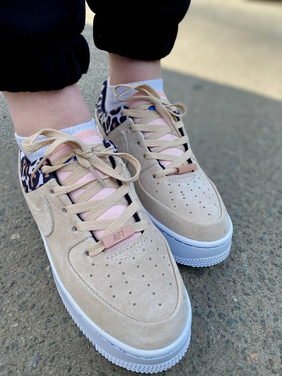 Nike Air Force 1 Sage Premium Leopard