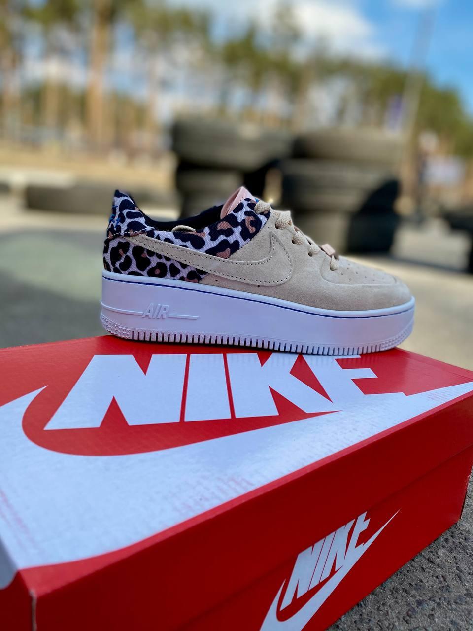 Nike Air Force 1 Sage Premium Leopard