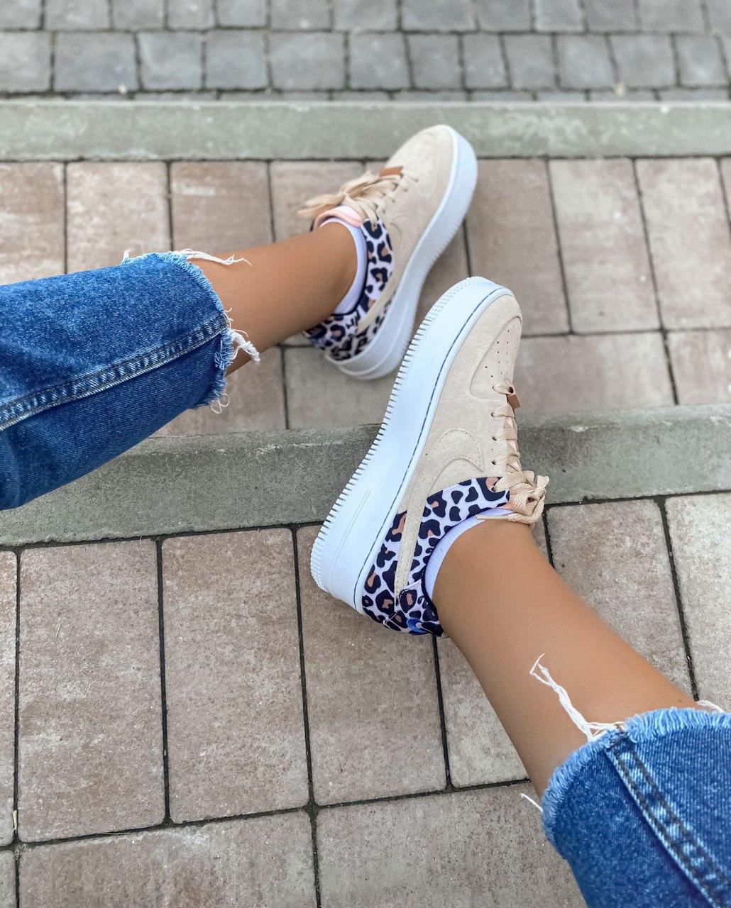 Nike Air Force 1 Sage Premium Leopard