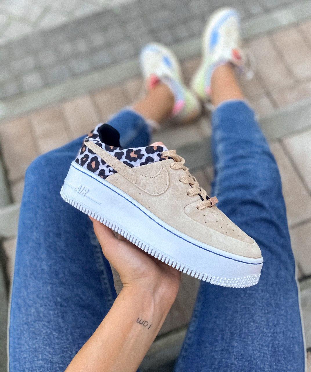 Nike Air Force 1 Sage Premium Leopard