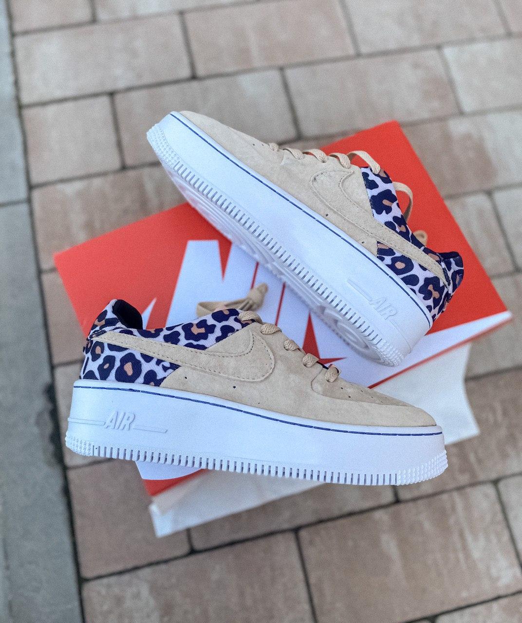 Nike Air Force 1 Sage Premium Leopard