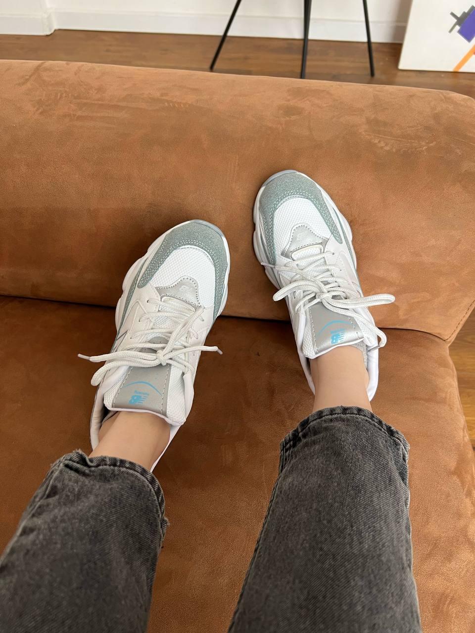 New Balance 990 Grey White v2
