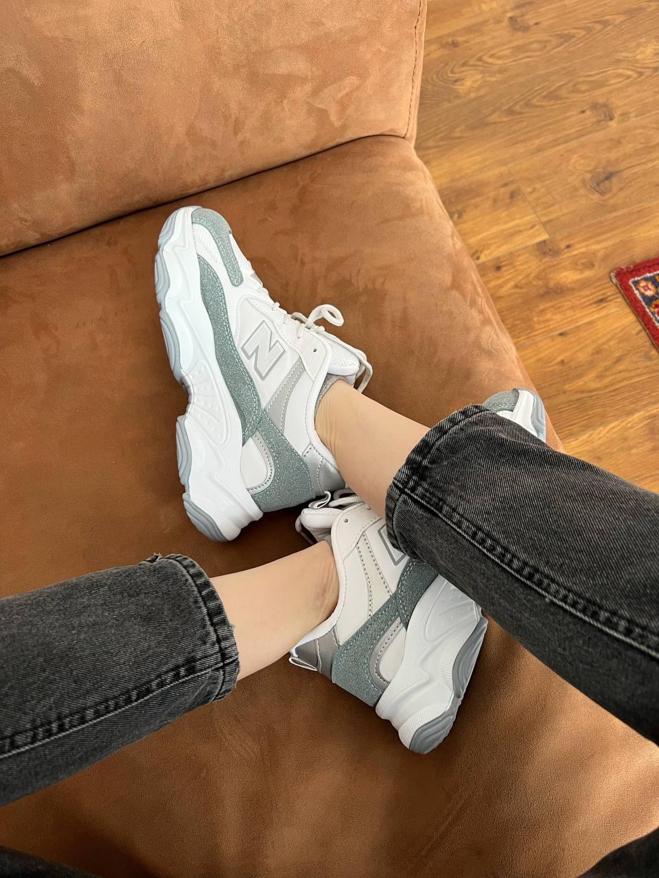 New Balance 990 Grey White v2