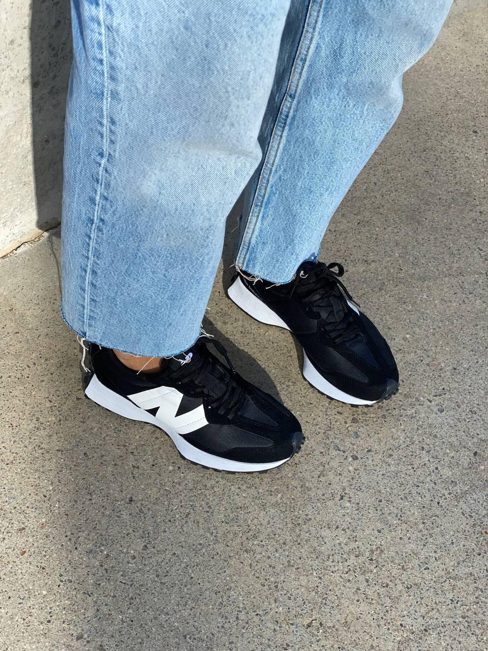 New Balance 327 Black White v3