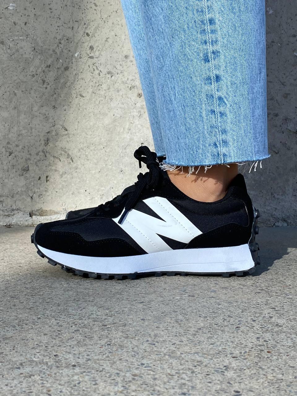 New Balance 327 Black White v3